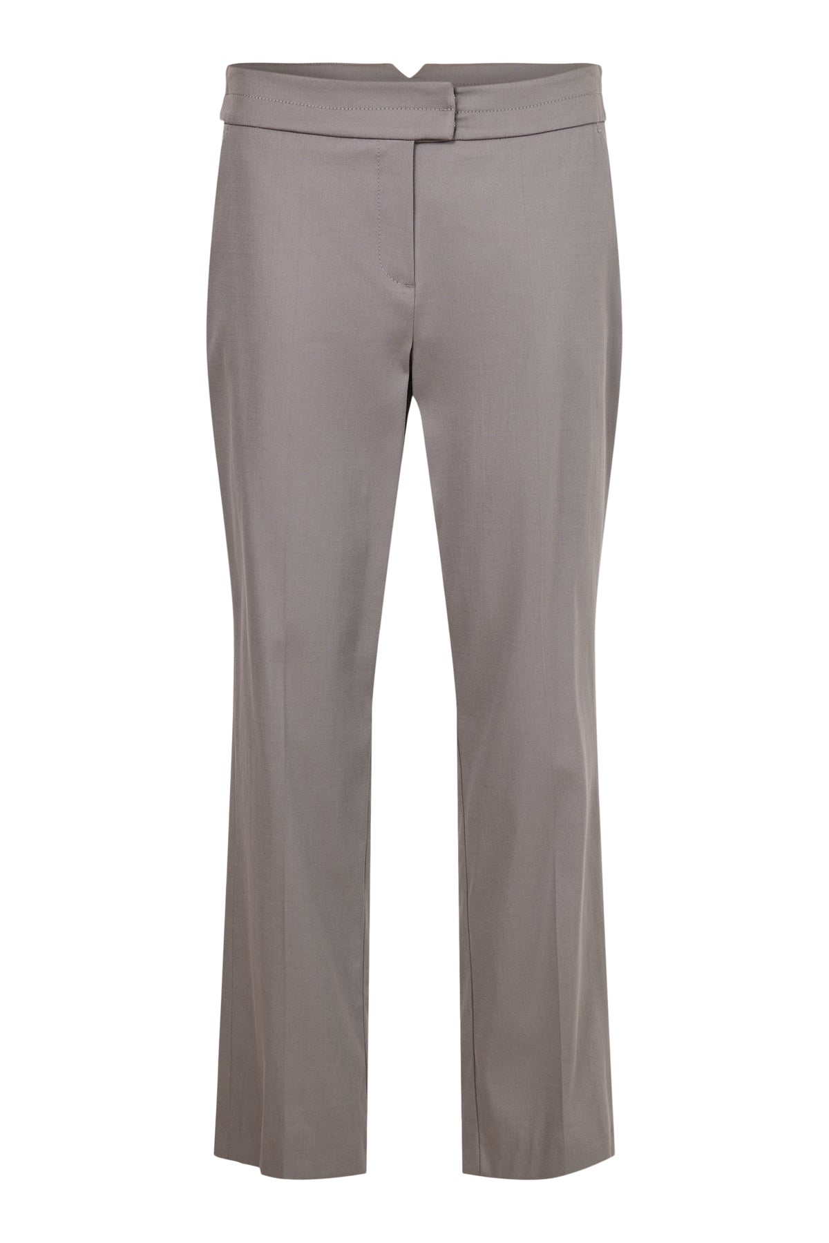 Icona Cotton Blend Taupe Trousers 61068