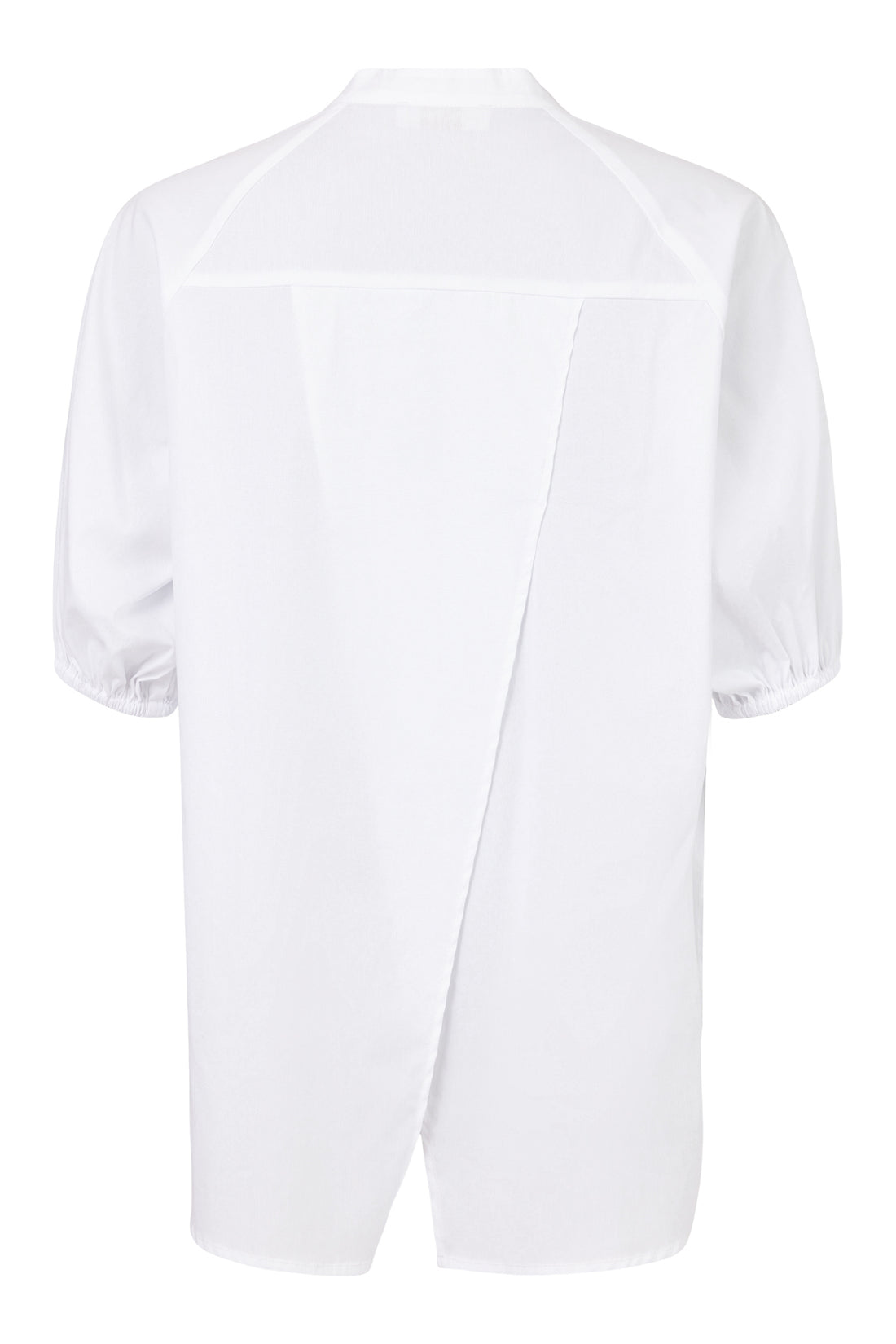 Noen optic white shirt with split back detail 86228