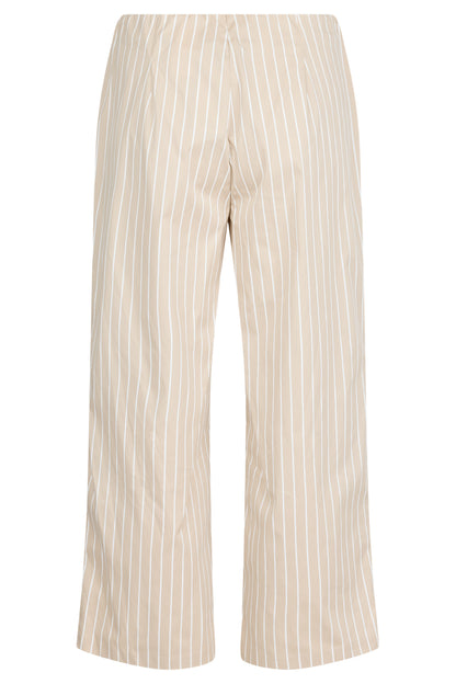 Robell EFI Cotton wide leg pin stripe 7/8 trousers 51679 55086