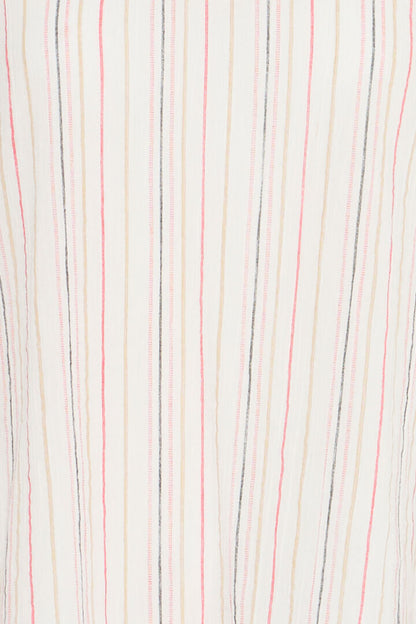 Fransa candy stripe cotton blouse 20615452