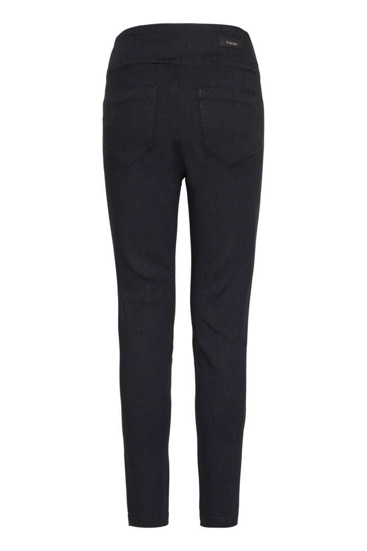 Fransa Black Denim High waist  Jeggings 20614928