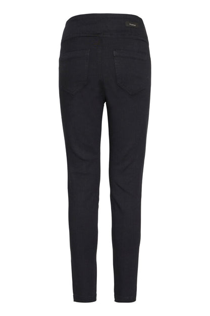 Fransa Black Denim High waist  Jeggings 20614928