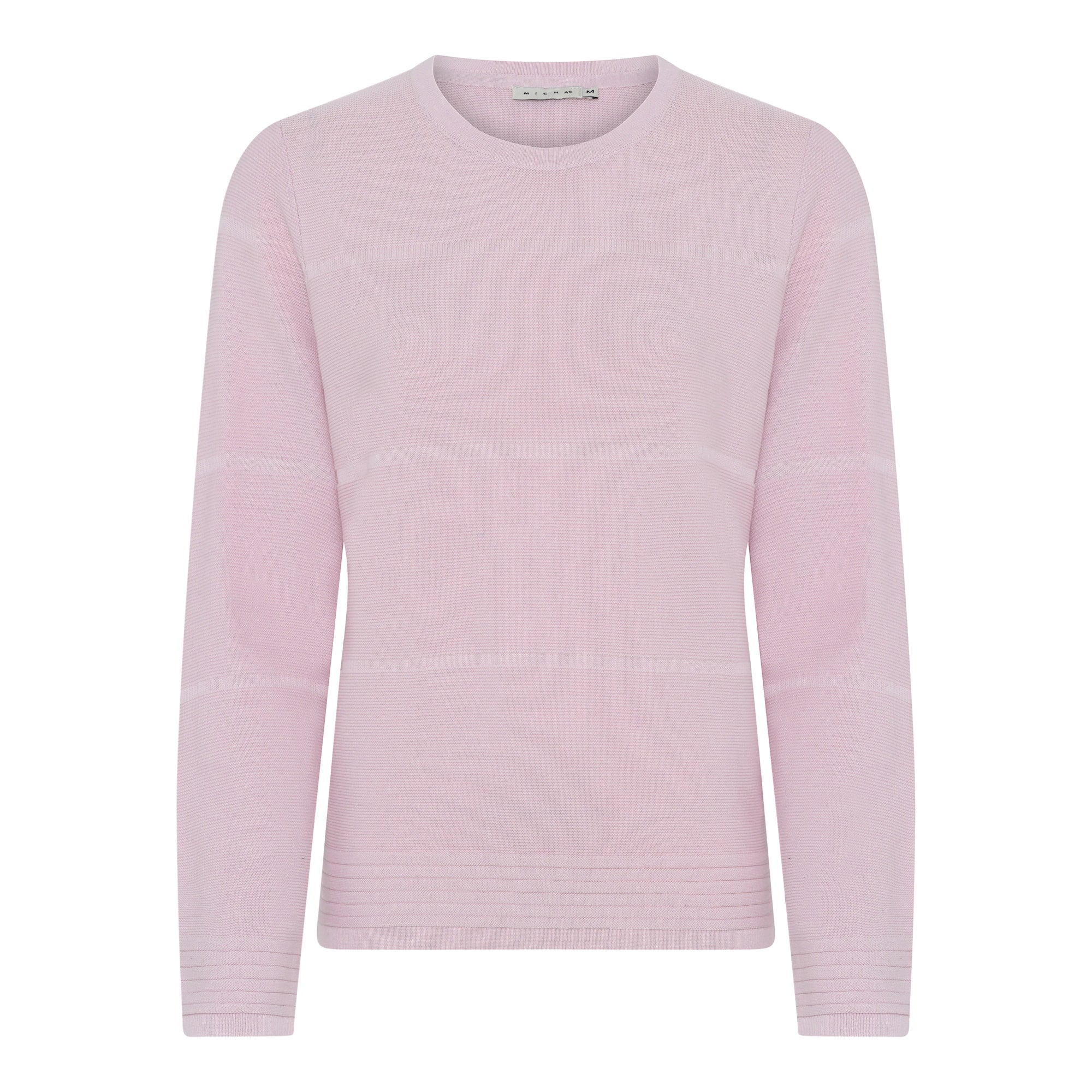 Micha pure cotton Round neck Jumper in Baby pink  179 102