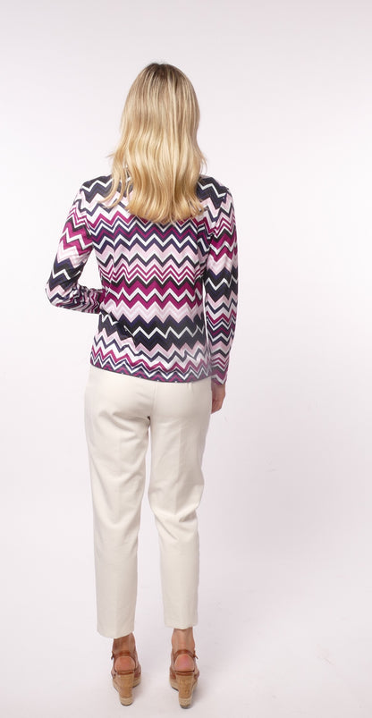Libra Twin set in Chevron print Ltp1900