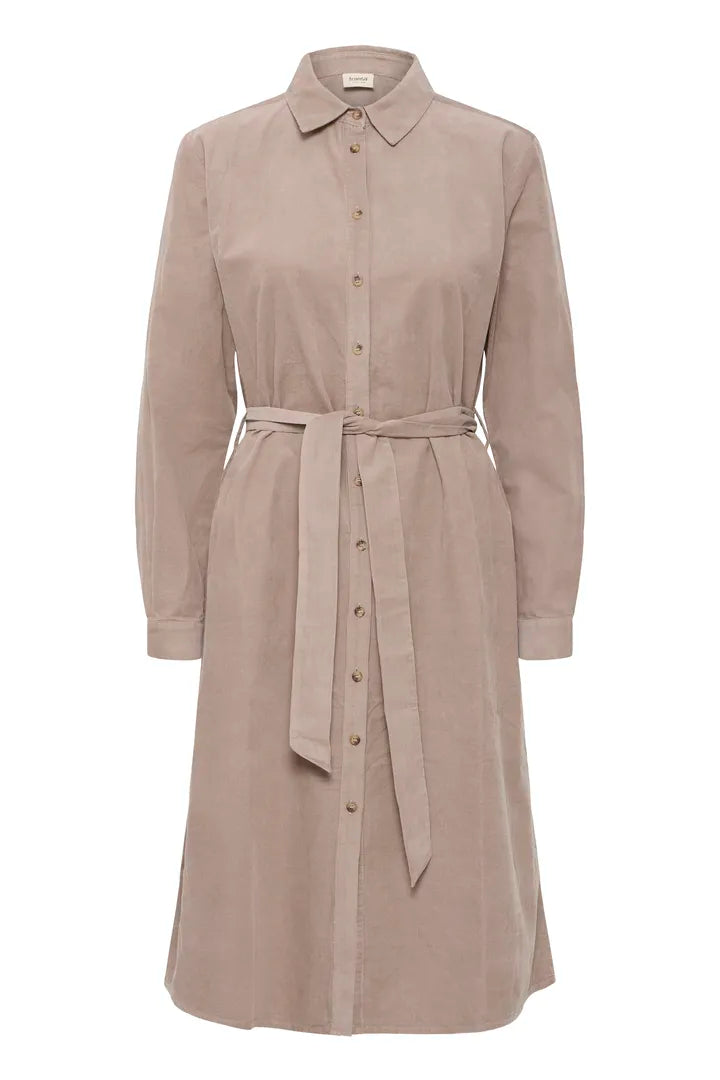 Fransa fine cord shirt dress. 20617012