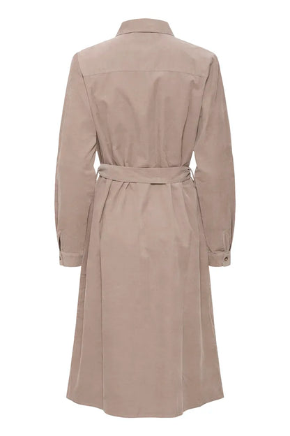 Fransa fine cord shirt dress. 20617012