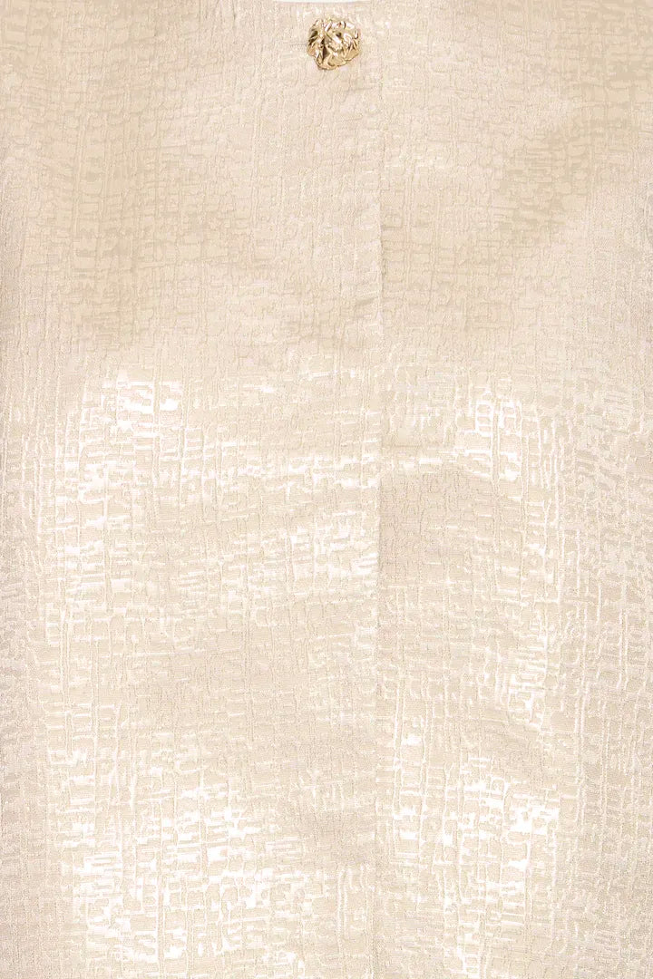 Byoung Dariella jacket with puff sleeve in Gold 20818387