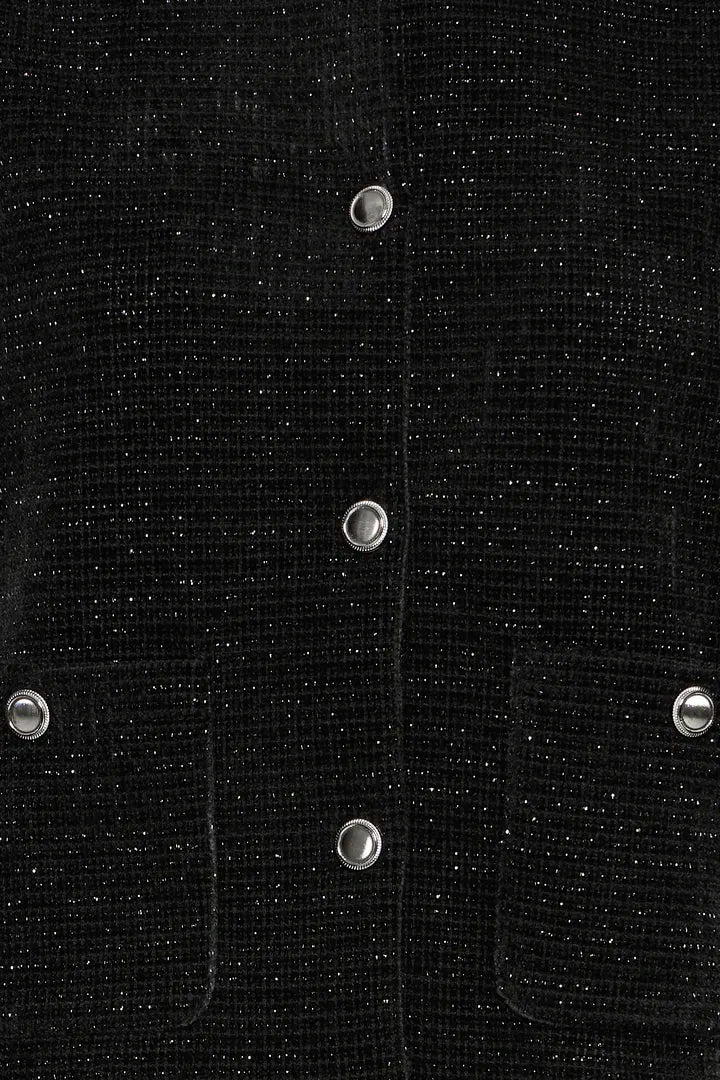 Fransa Chanel Sparkle Soft Jacket in Black  20617366