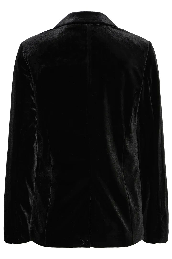 Byoung Black Velvet Blazer