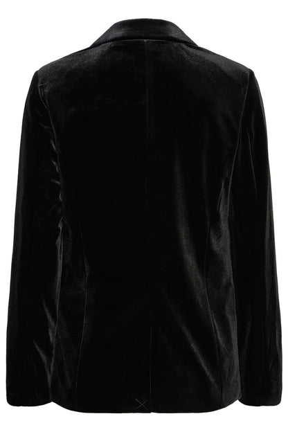 Byoung Black Velvet Blazer