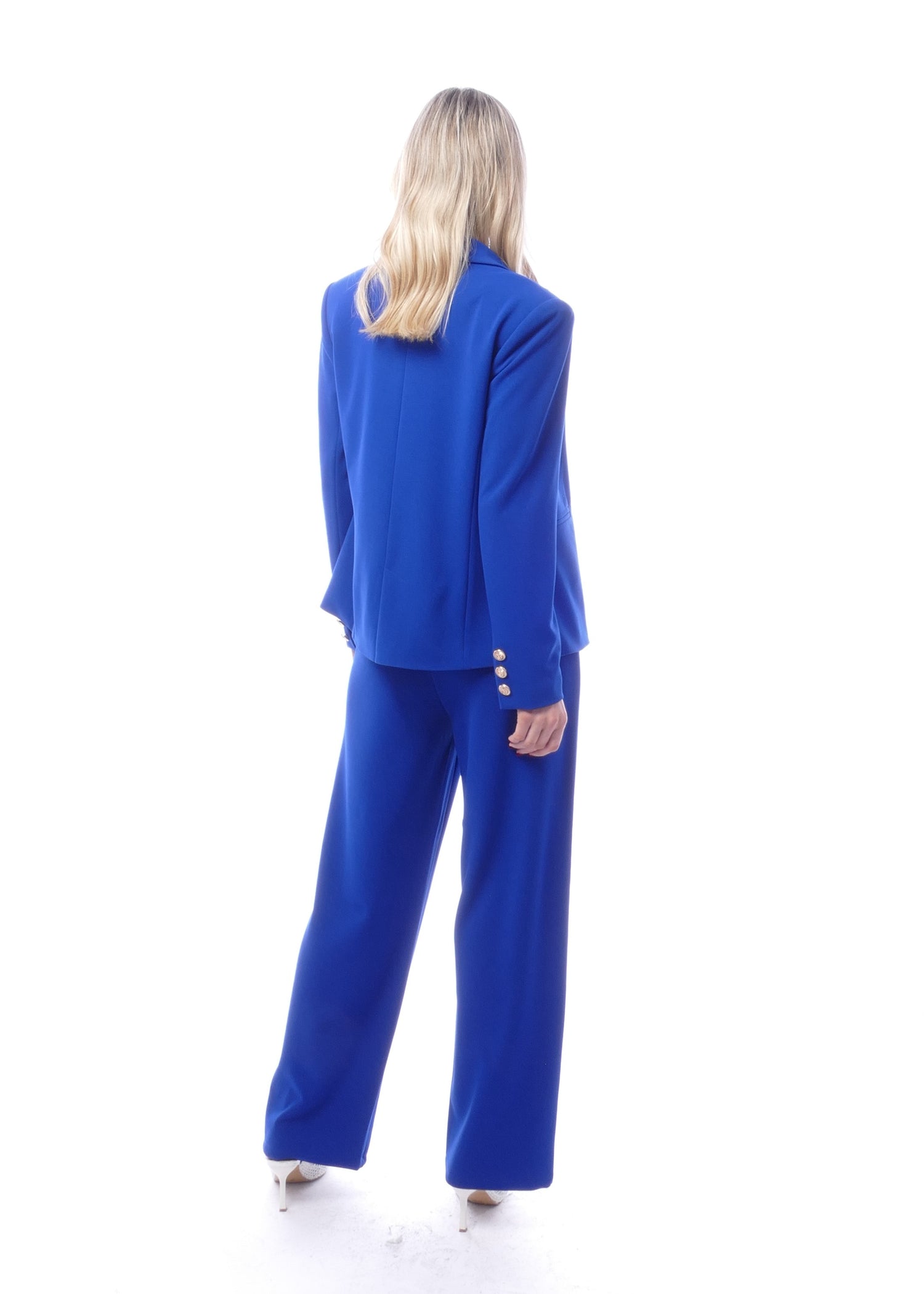 Libra Classic Trouser suit in Royal Blue Lj1973 Royal