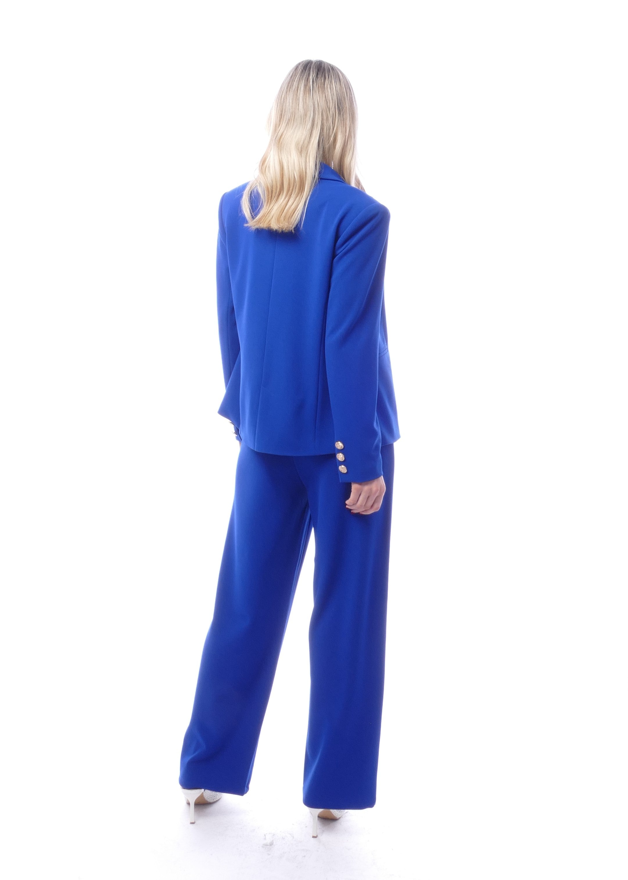 Libra Classic Trouser suit in Royal Blue Lj1973 Royal