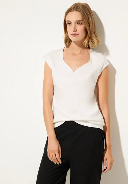 Street One Ada Top with sweetheart neckline 320320