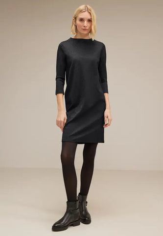 Street One  Black lurex dress 143796