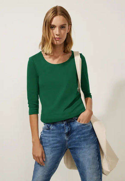 Street one  double layer 3/4 sleeve top All colours
