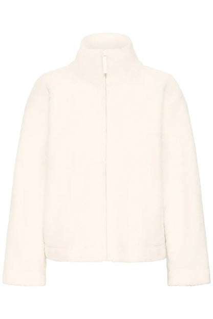 Fransa Suoersoft Teddy Fleece with full zip and pockets 20616166