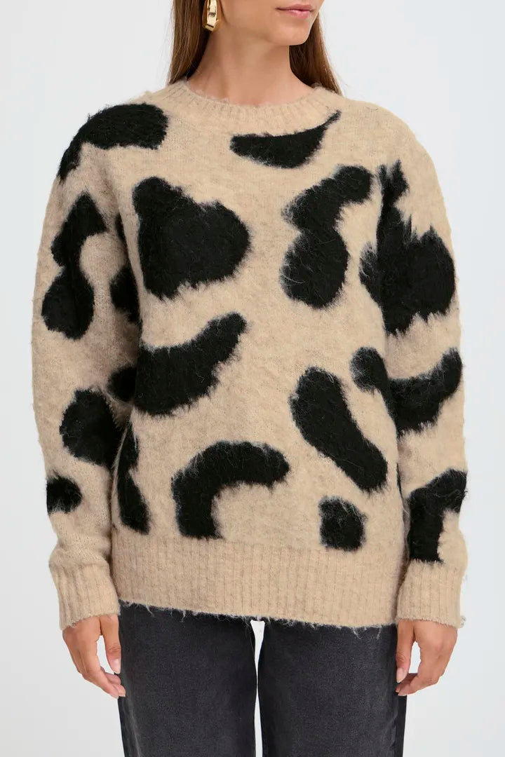 Byoung Animal print Jumper 0817132