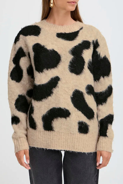 Byoung Animal print Jumper 0817132