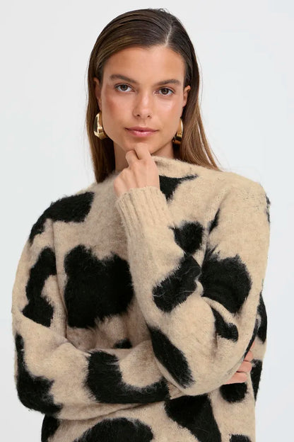 Byoung Animal print Jumper 0817132