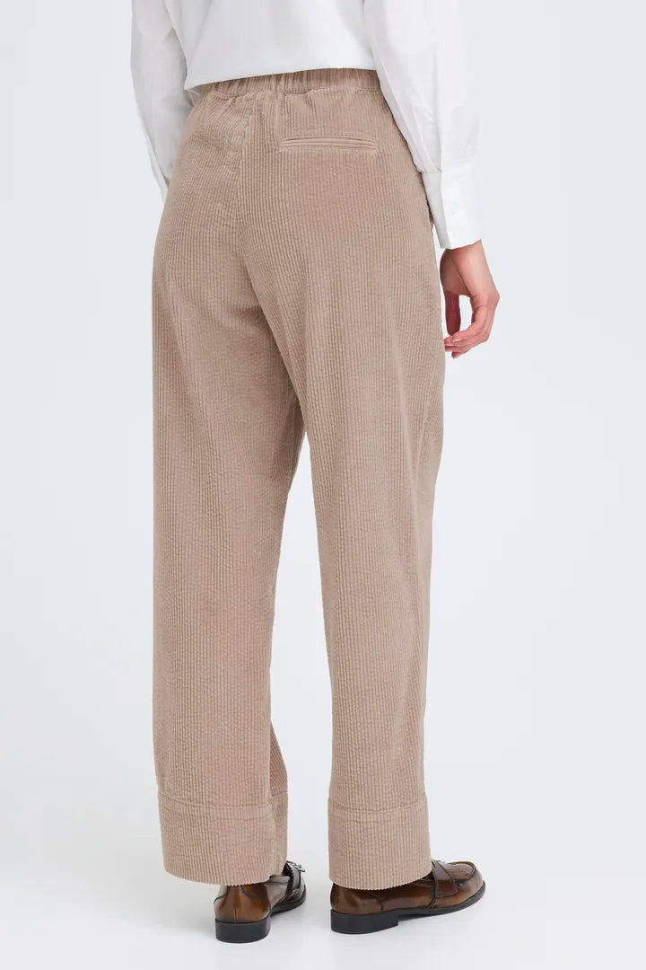 Fransa Salomi Relaxed Chunky Cord Trousers 0617011