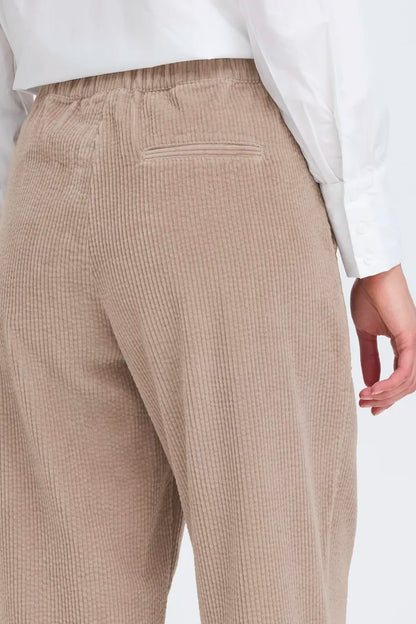 Fransa Salomi Relaxed Chunky Cord Trousers 0617011