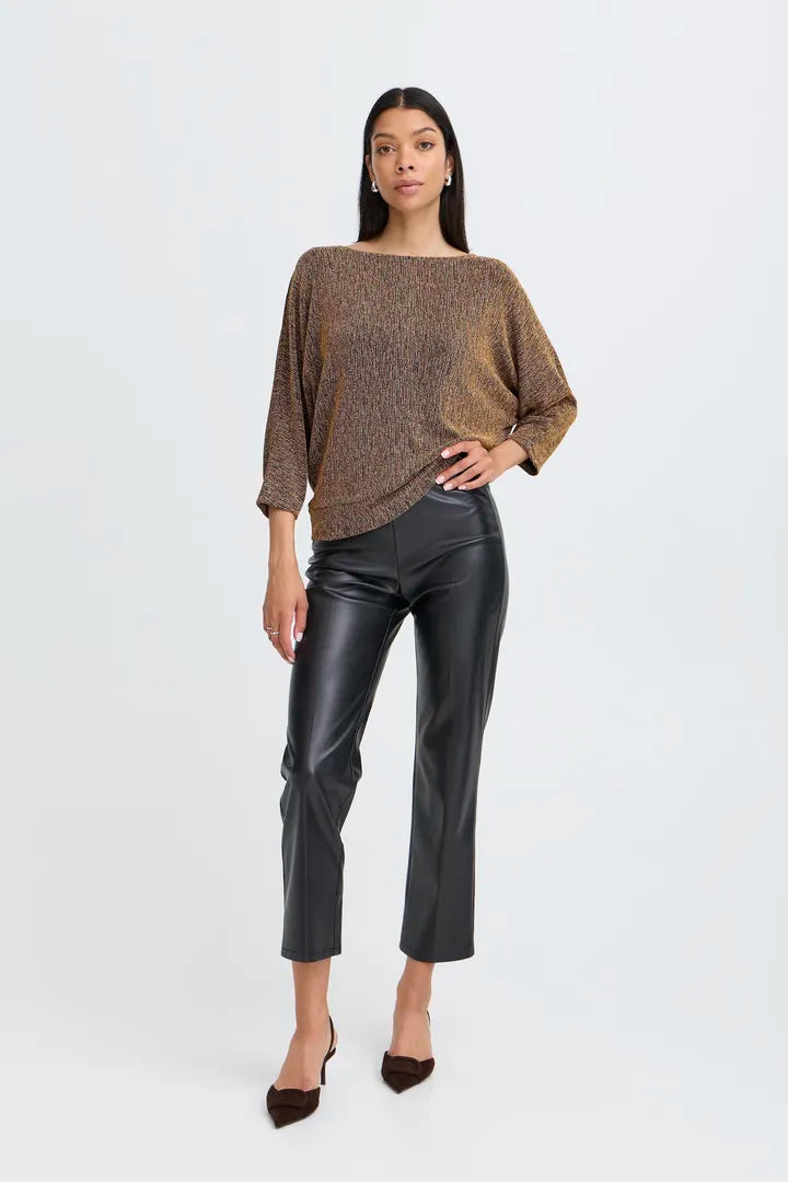 Byoung Shiloh Batwing Shimmer top in Gold or Silver 20818276