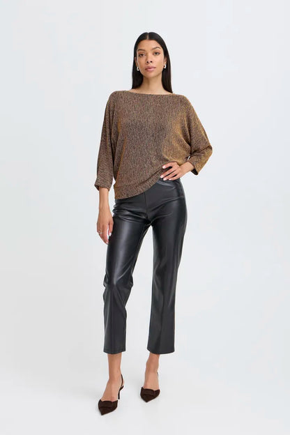 Byoung Shiloh Batwing Shimmer top in Gold or Silver 20818276