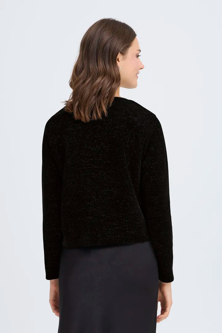 Fransa Chanel Sparkle Soft Jacket in Black  20617366