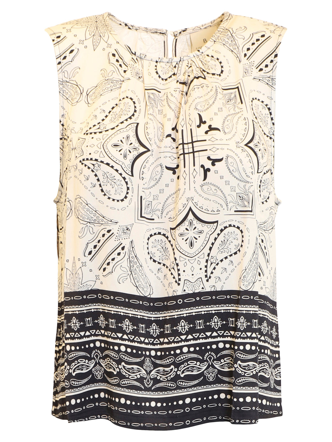 B Copenhagen Paisley print lightweight top 219934