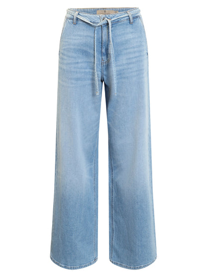 B Copenhagen Premium High Waist Denim Jeans with belt 220080