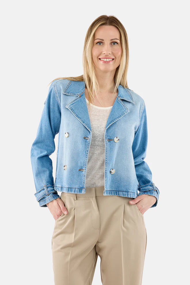 B Copenhagen Denim Biker Jacket  220181