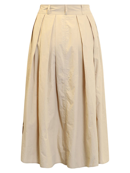 B Copenhagen Cotton Midi Skirt 220507