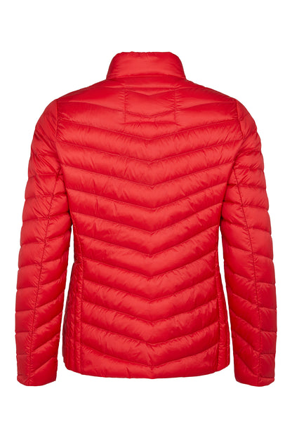 Fransden Down Filled lightweight jacket in Red 103 588