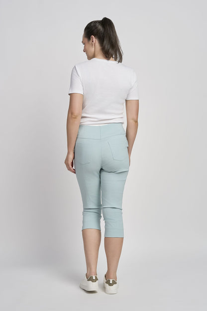 Pinns Stretch Crop Trousers with Back Pockets 226C