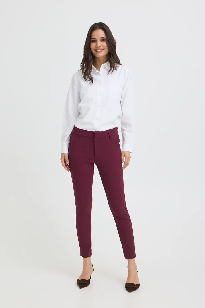 Byoung Stretch Slim Leg Trousers 20816978 Aw26