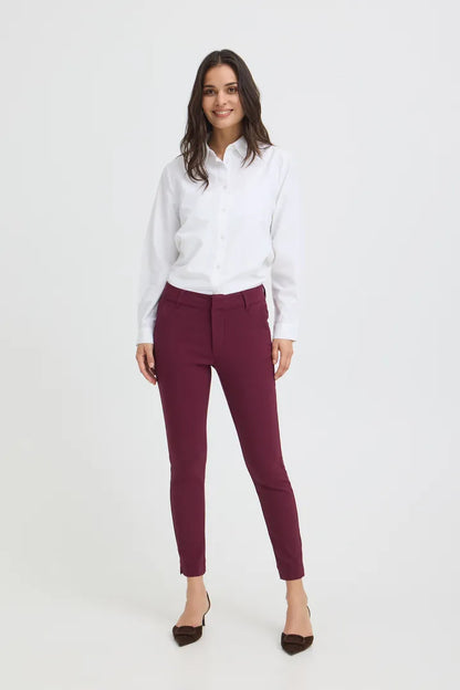 Byoung Stretch Slim Leg Trousers 20816978 Aw26