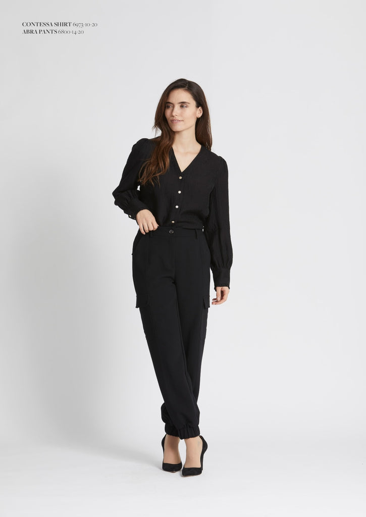 Rue De Femme Abra Black Cargo Pants – DBiggins