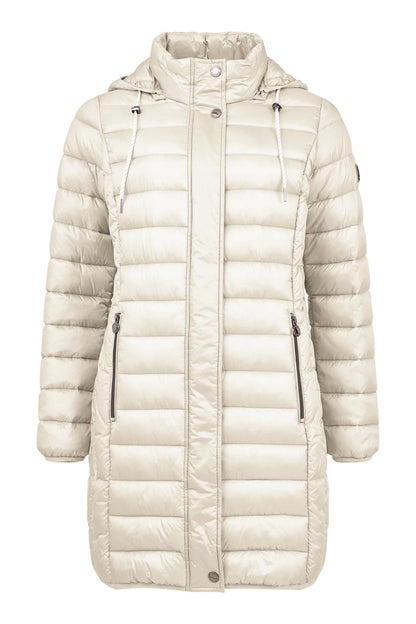 Fransden Superlight weight Quilted Coat with Hood.  All Colours