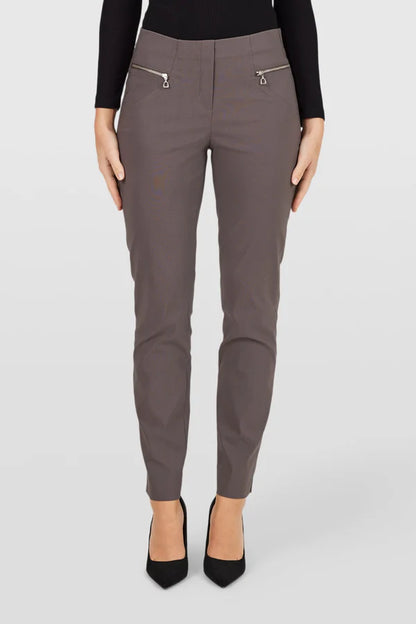 Robell Mimi Pull on Stretch Trousers with Zip pocket detail. All Colours 51663 2025