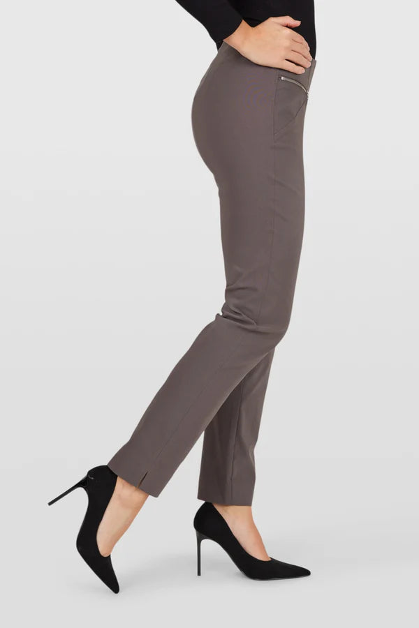 Robell Mimi Pull on Stretch Trousers with Zip pocket detail. All Colours 51663 2025