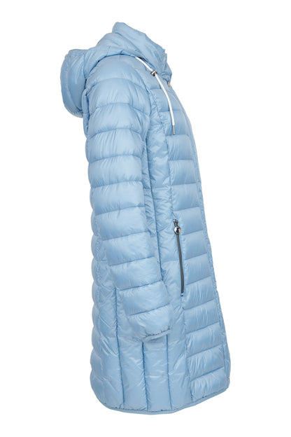 Fransden Superlight weight Quilted Coat with Hood.  All Colours