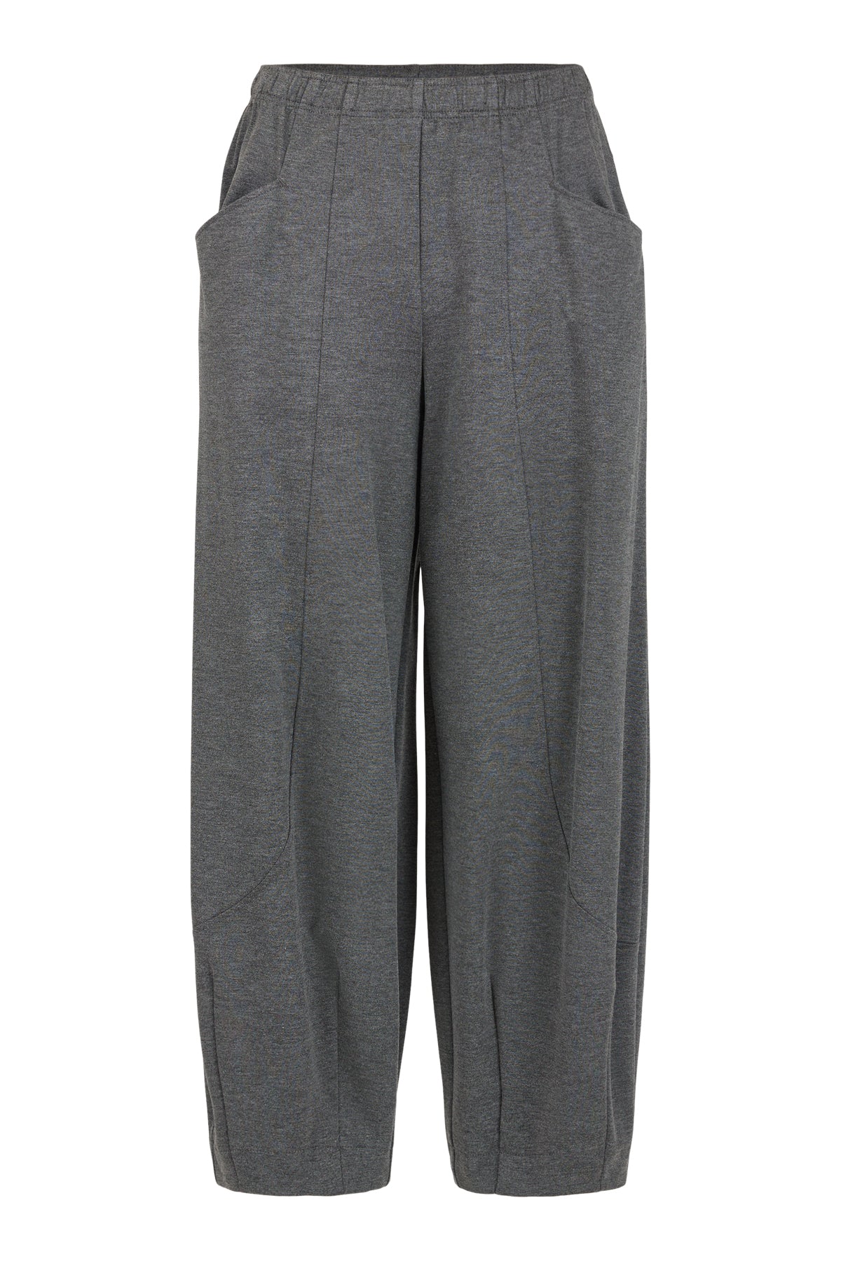 Noen Winter Weight Pin tuck Trousers in Dark Grey 81366 99