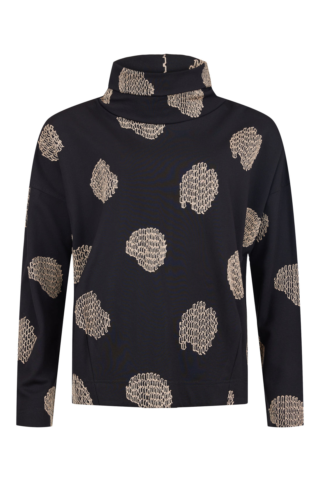 Noen embossed Roll neck sweater 3661