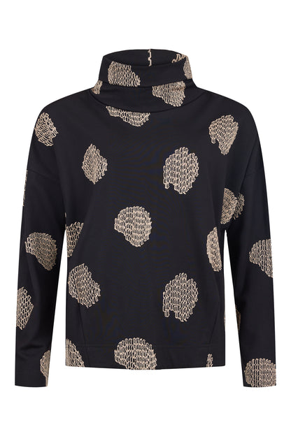 Noen embossed Roll neck sweater 3661