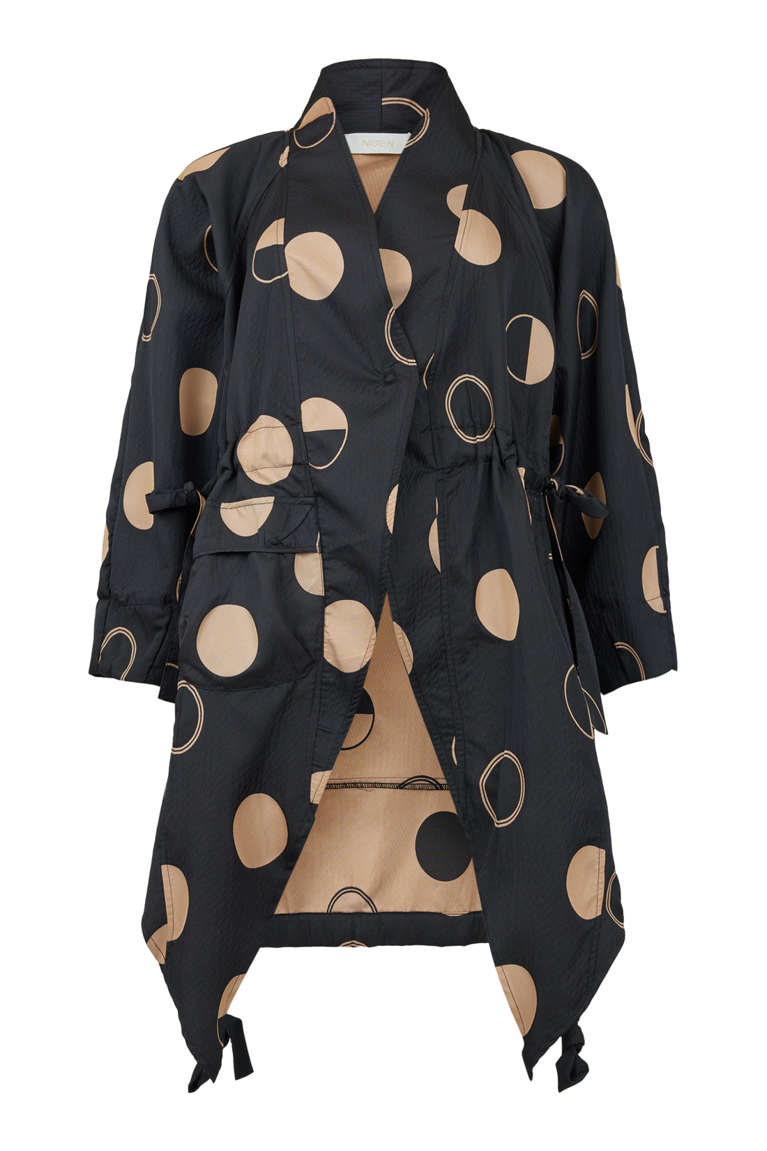 Moon Phase Print Coat by NOEN