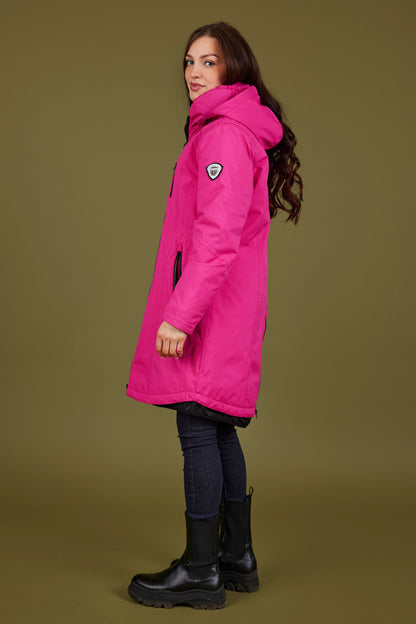 Normann Winter Weight Quilted Waterproof Coat Pink 9223 5198