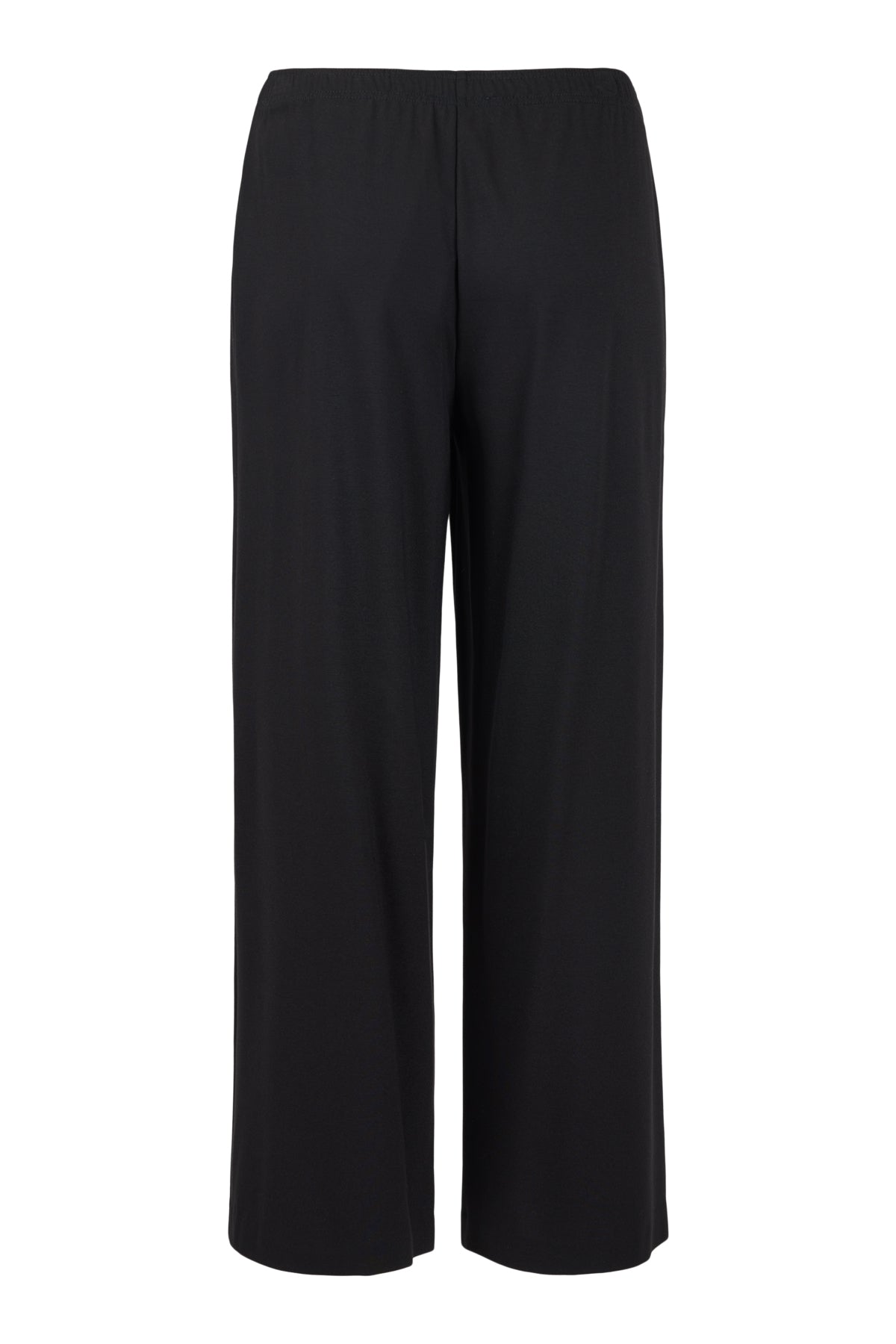 Noen Wide Leg Jersey trousers in Black 26&quot; leg  81448 9480