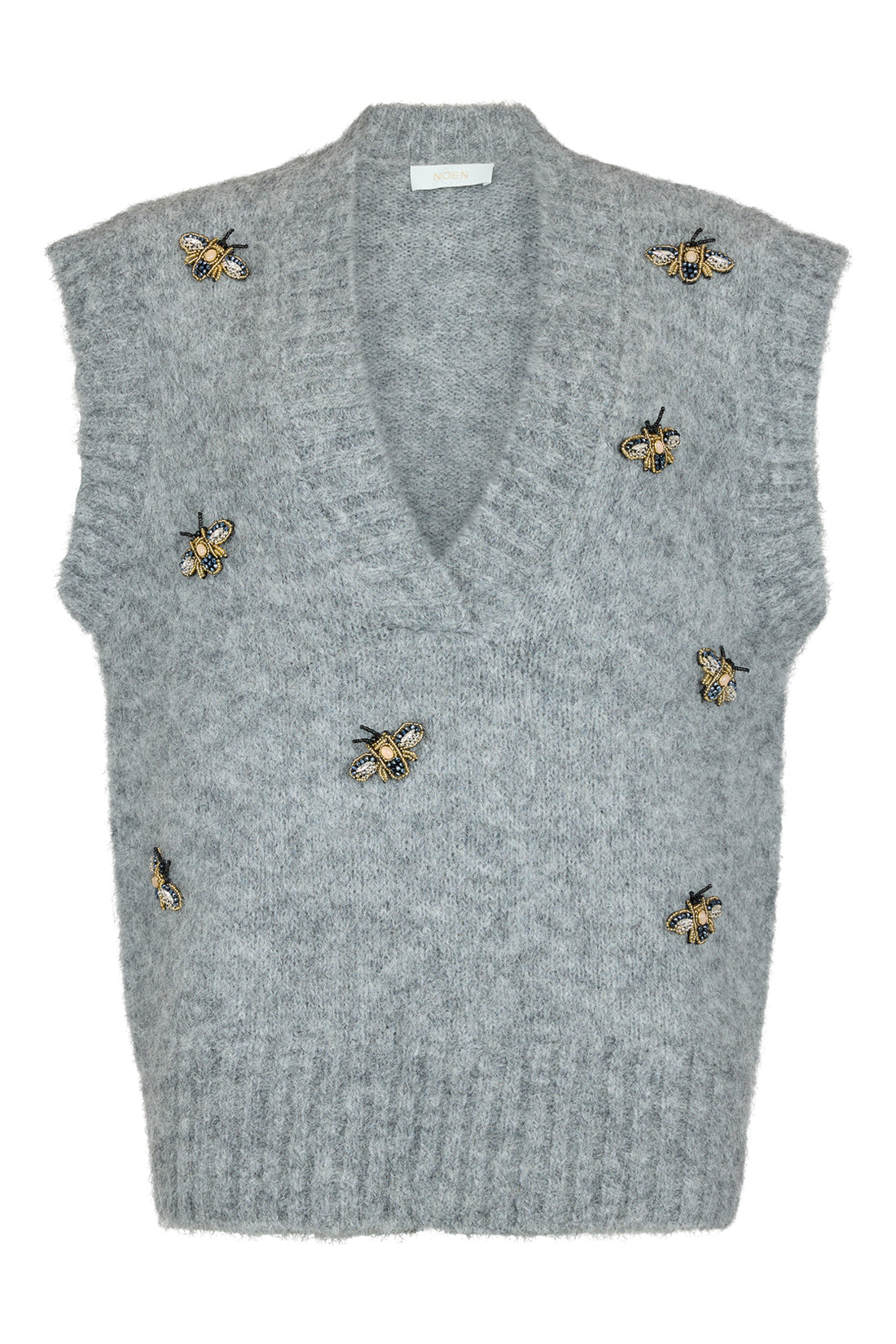 Noen Alpaca Embellished Sleeveless knit 89617