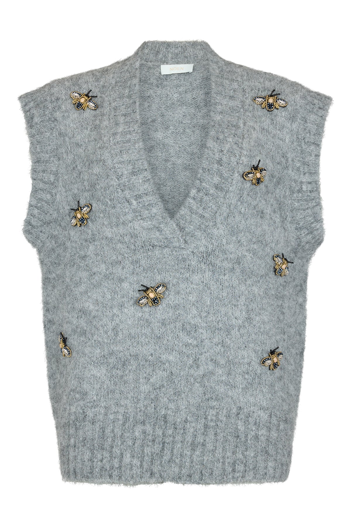 Noen Alpaca Embellished Sleeveless knit 89617