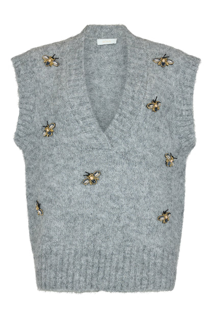 Noen Alpaca Embellished Sleeveless knit 89617
